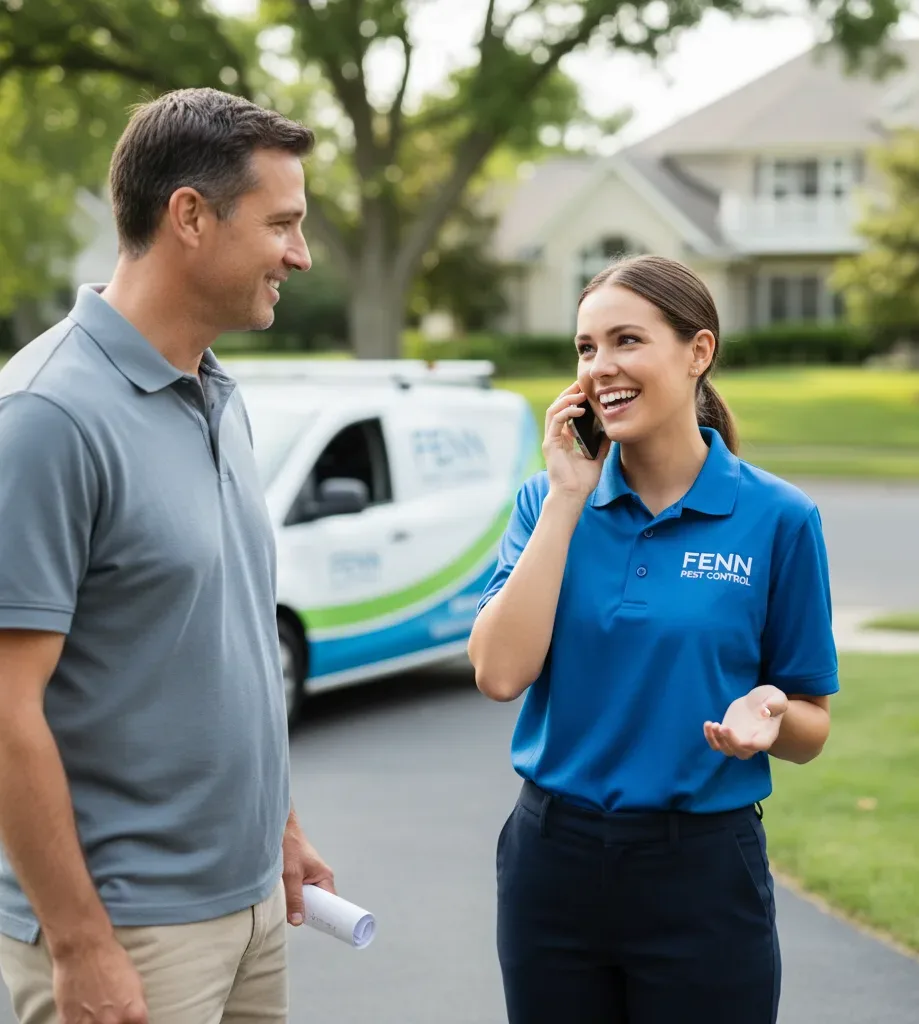 Fenn Pest Control customer support in Blaine